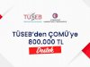 TÜSEB’den ÇOMÜ'ye 800 bin TL destek (28.09.2022)