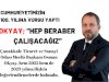 OKYAY; “HEP BERABER ÇALIŞACAĞIZ”