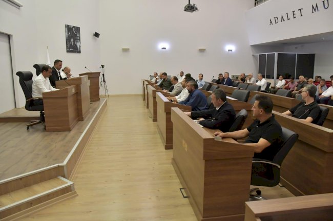 Biga Belediye Meclisi toplandı (07.09.2022)
