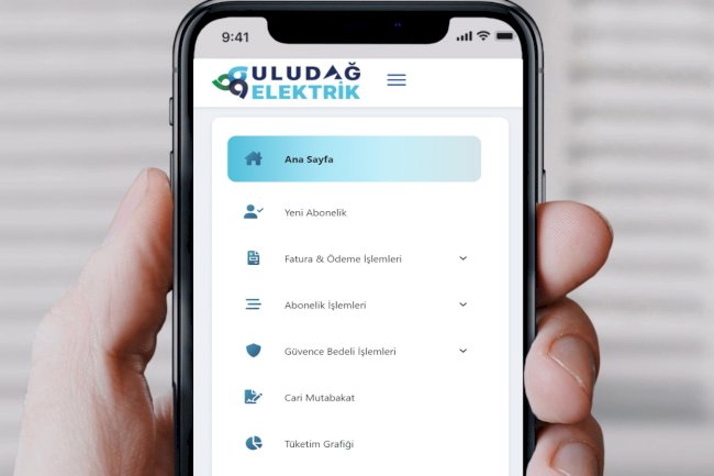 ULUDAĞ ELEKTRİK ONLINE İŞLEM MERKEZİNİN ENERJİSİ YENİLENDİ (14.09.2022)