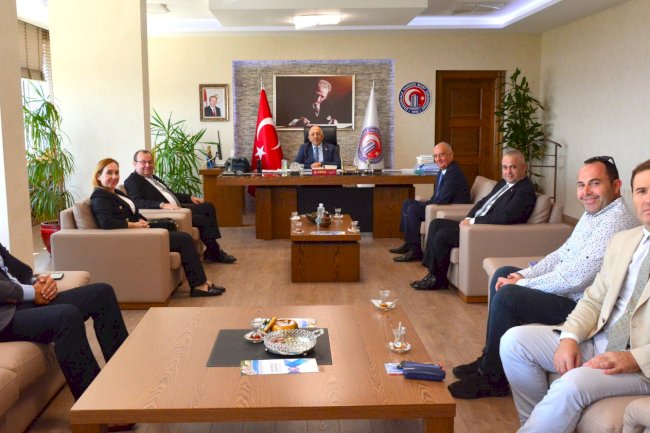 Biga TSO heyetinden Rektör Murat’a ziyaret