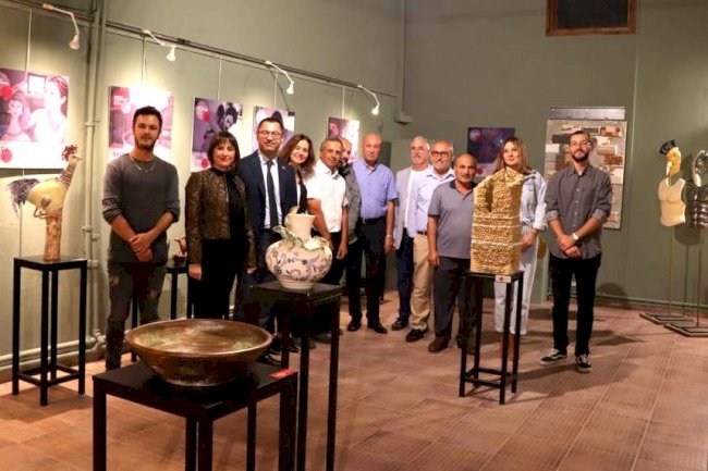 Sanatseverleri buluşturan sergi