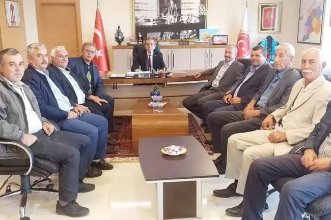 Başkan Önder muhtarları ağırladı 