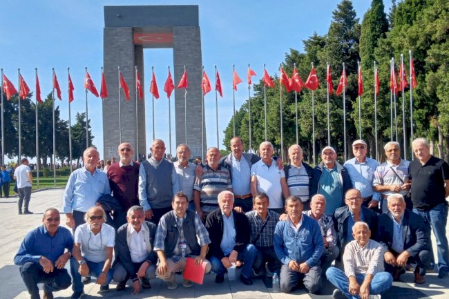 ÇANAKKALE’DE BULUŞTULAR, HASRET GİDERDİLER