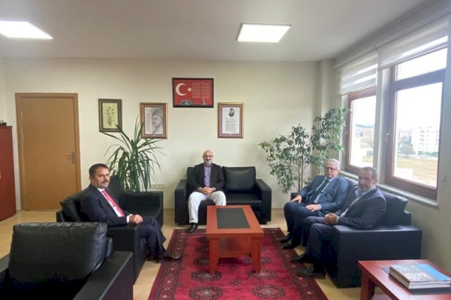 Akın’dan Vali Aktaş’a fakülte brifingi 