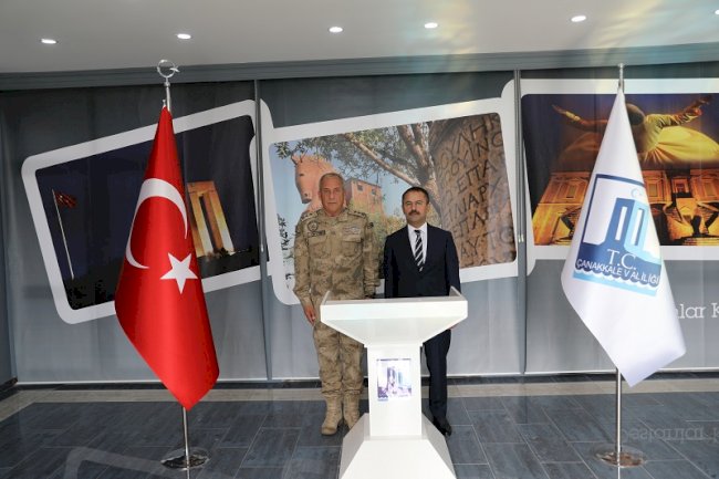 Tümgeneral Okyar’dan Vali Aktaş’a ziyaret