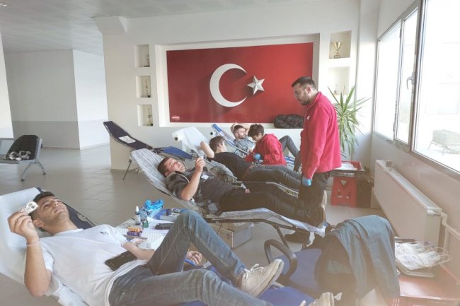 Kan bağışladılar