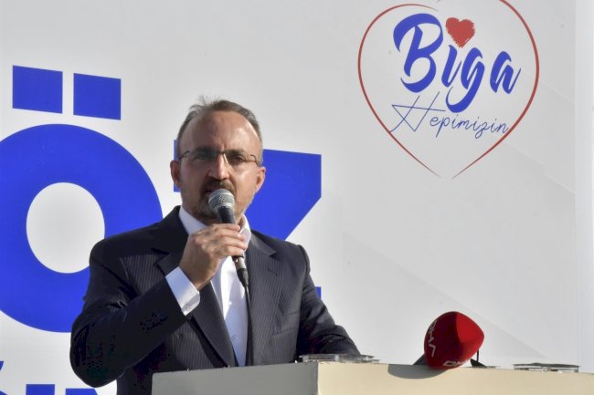 Turan, Biga Ağız ve Diş Sağlığı Merkezi’nin Açıldığını Söyledi