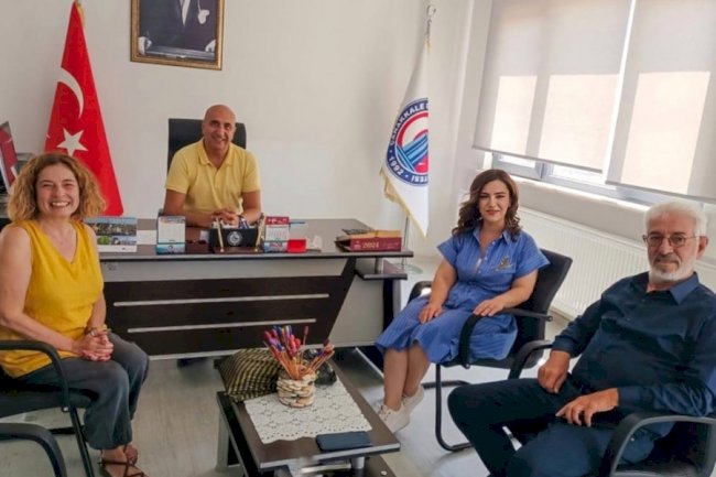 İŞ BİRLİĞİ VE PROJELER GÖRÜŞÜLDÜ