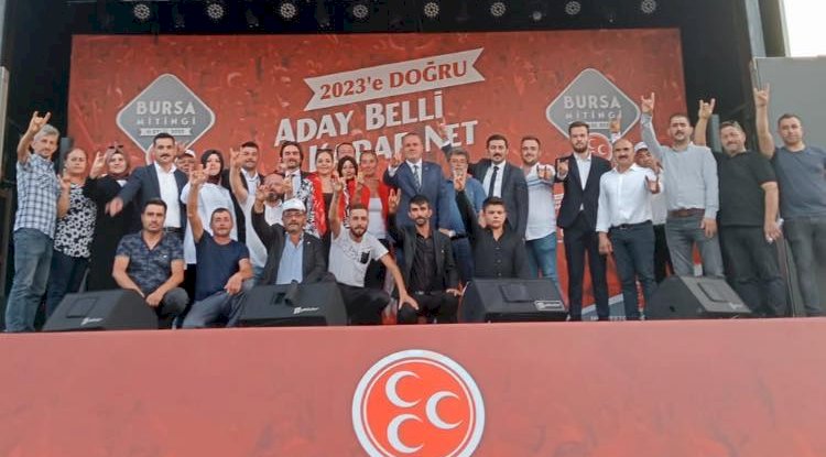 MHP’de miting coşkusu  ADAY BELLİ-KARAR NET