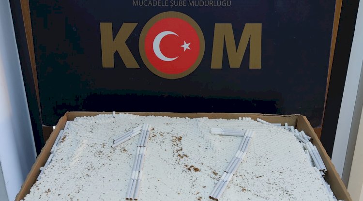 Çanakkale’de kaçak tütün operasyonu 