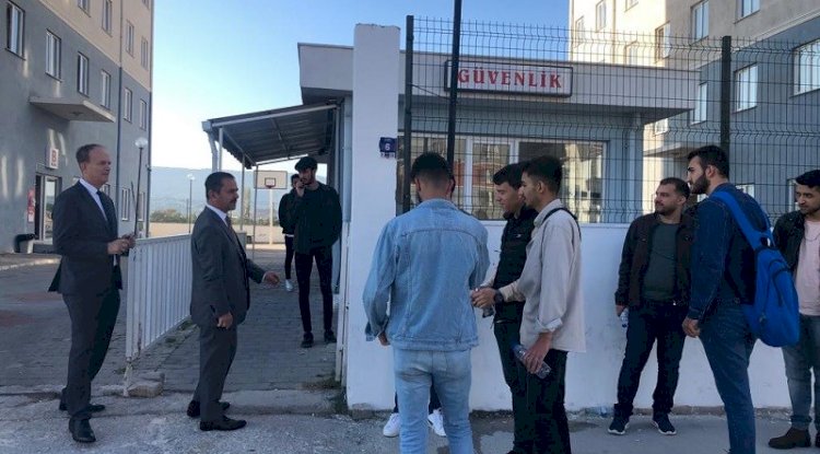 Vali Aktaş öğrencilerle buluştu 