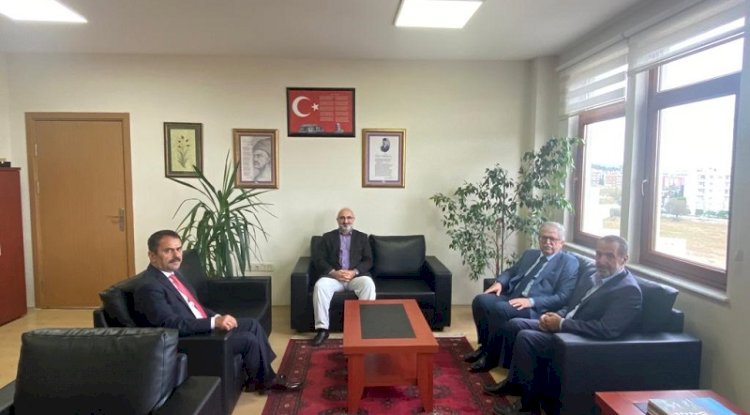 Akın’dan Vali Aktaş’a fakülte brifingi 