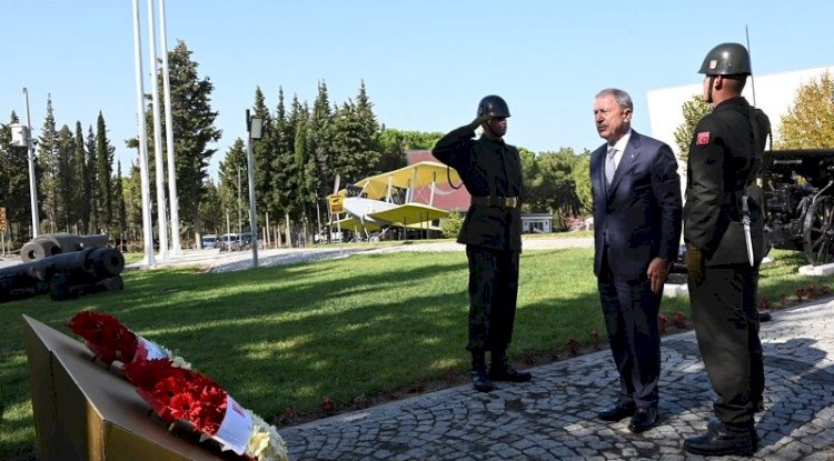 MACARİSTAN GELİBOLU ANITI AÇILDI  AÇILIŞA BAKAN AKAR KATILDI 