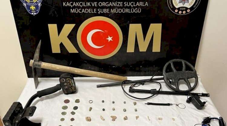 Çanakkale’de tarihi eser operasyonu