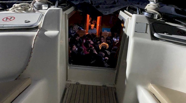 87 düzensiz göçmen yakalandı 