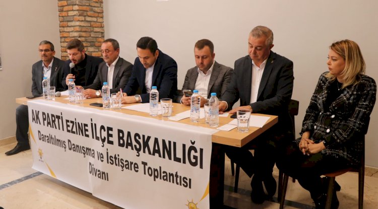 AK PARTİ HEYETİ EZİNE’DEYDİ “AK KADROLARIMIZLA ADIM ADIM ÇANAKKALE'Yİ ARŞINLIYORUZ” (16.11.2022)