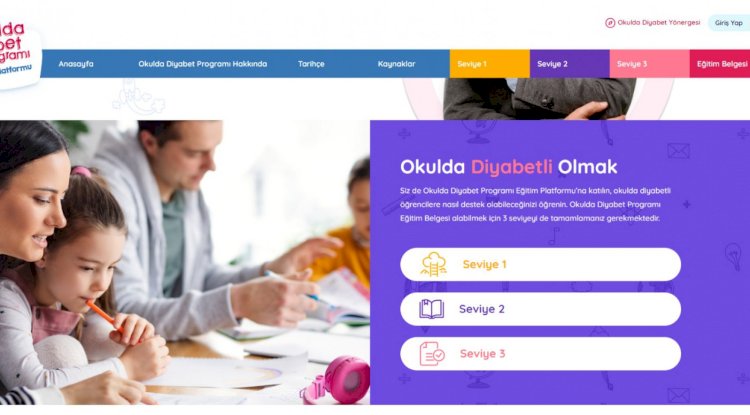 Okulda Diyabet Programı Eğitim Platformu açıldı
