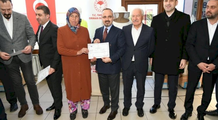 KADIN ÜRETİCİLERE KOVAN DESTEĞİ