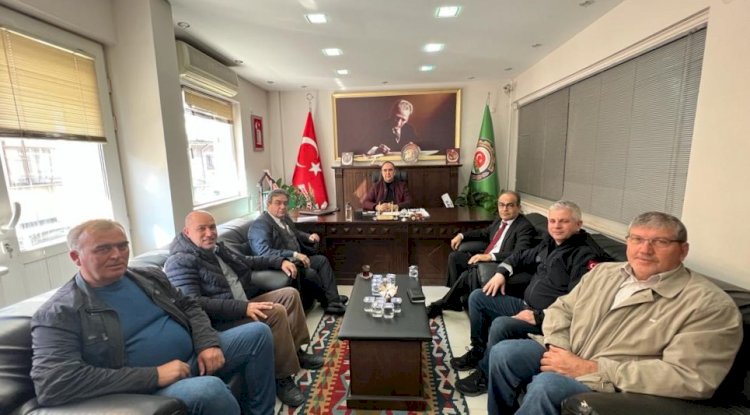 KARADAĞ’DAN ÜNVER’E NEZAKET ZİYARETİ