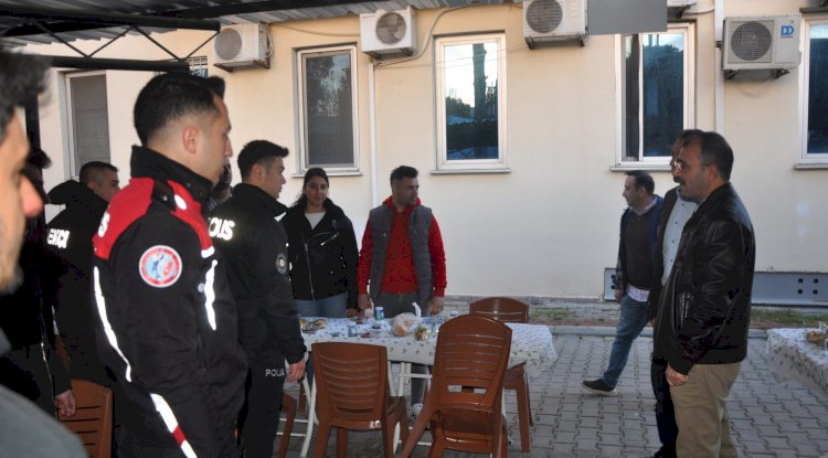 Biga’da Emniyet Personeli İftarda Buluştu