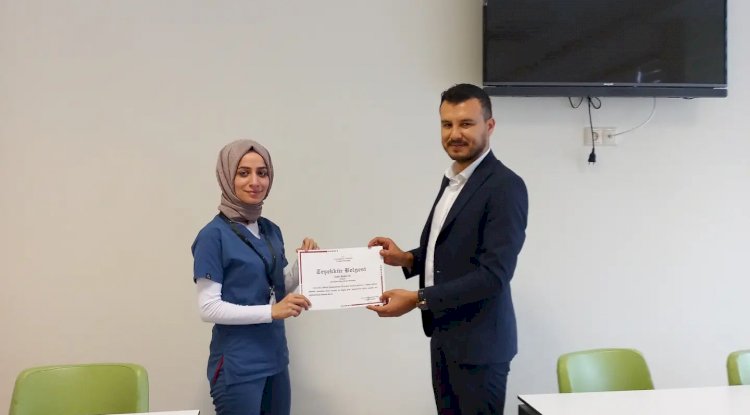 Yenice Devlet Hastanesi’nden Sağlıkçılara Teşekkür Belgesi