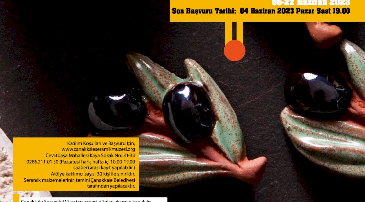 Seramik Takı Tasarım Atölyesi Meraklılarını Bekliyor