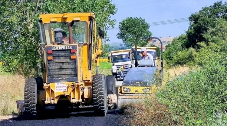 Yukarıdemirci köy yolları onarıldı