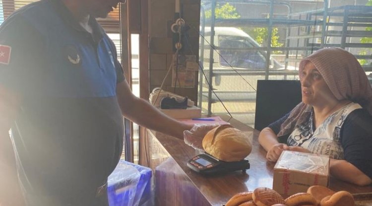 Eceabat’ta fırınlar denetlendi