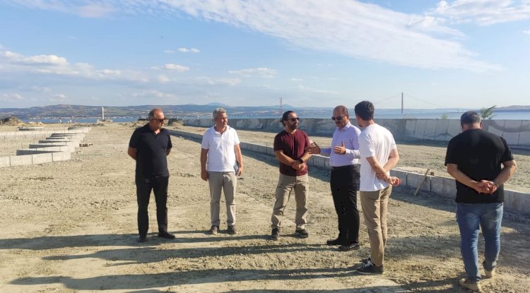 Gelibolu Feribot Terminal çalışmaları sürüyor