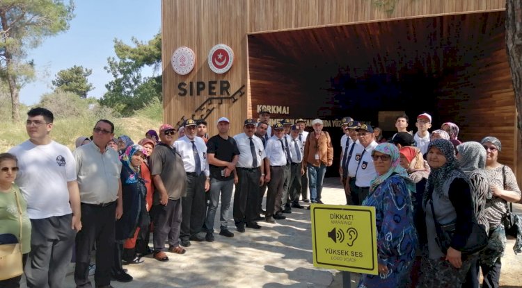 Gaziler ve Ailelerine Çanakkale gezisi düzenlendi