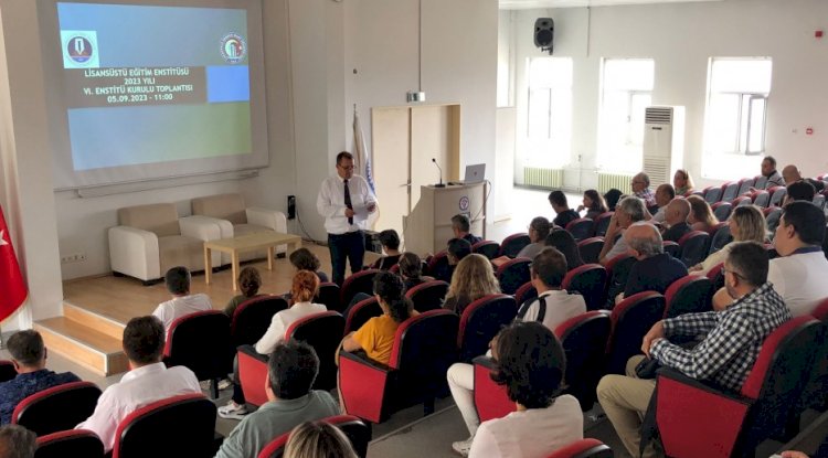 ÇOMÜ’de 6. Enstitü Kurulu toplantısı gerçekleştirildi