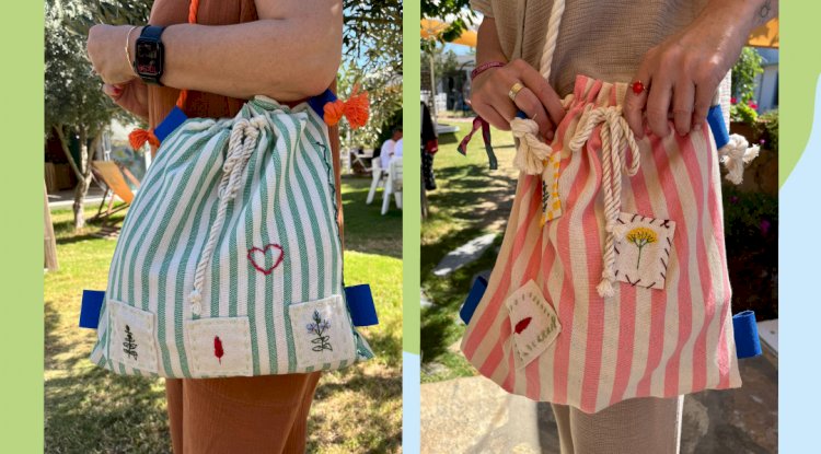 Kale Tasarım ve Sanat Merkezi bohça çanta tasarladı