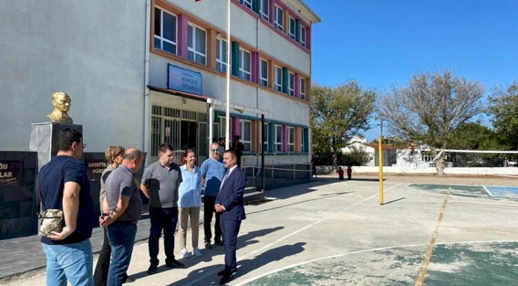 Aktaş okullarda incelemelerde bulundu