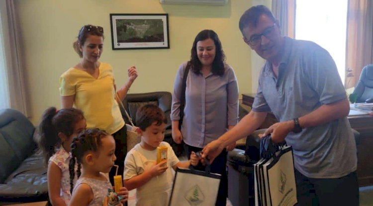 İlköğretim Haftasında Belediye Başkanı Acar’a Ziyaret