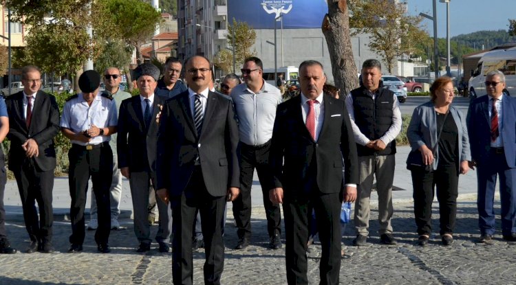 Eceabat’ta Gaziler Günü nedeniyle tören düzenlendi