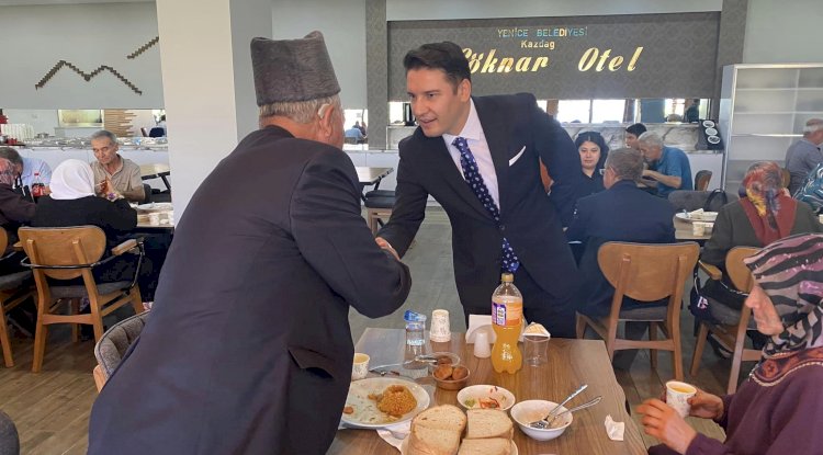 Gaziler yemekte buluştu