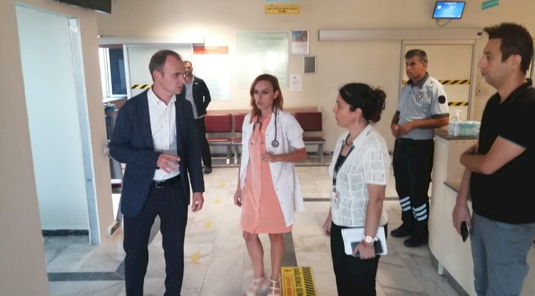 Kaymakam Sak’tan ziyaret