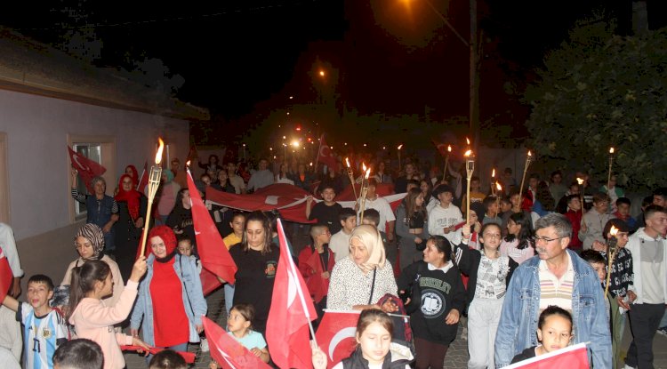 Kalkım’da Cumhuriyet coşkusu 