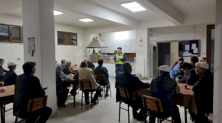 Karaköy Köyü’nde Trafik Eğitim Semineri