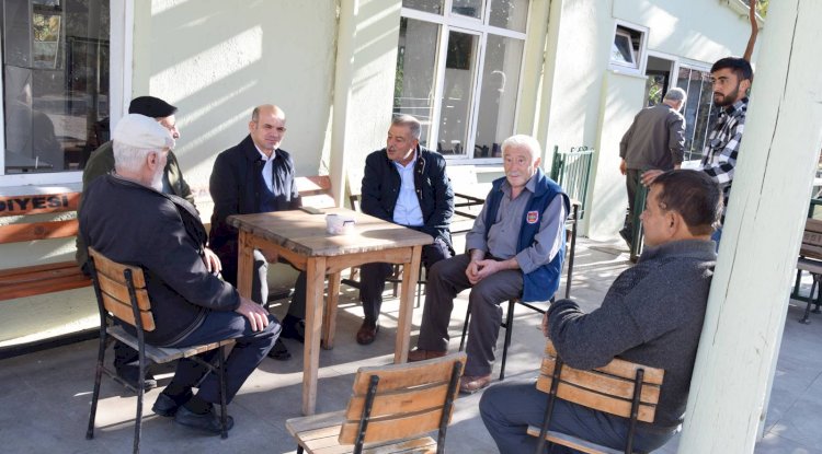 Kaymakam Nebioğlu’ndan köy ziyaretleri