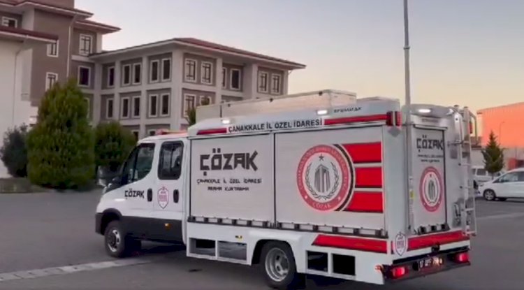 Önder; “Aracımız ÇÖZAK ekibimize hayırlı olsun”