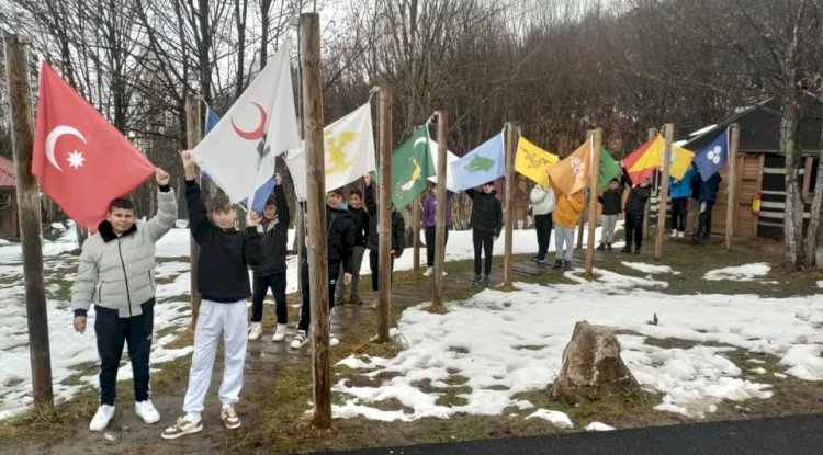 Karabigalı öğrenciler kampa katıldı