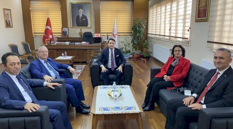 Kaymakam Göktaş’a Makamında Ziyaret