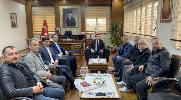 MHP İlçe Yönetimi ziyaret turunda