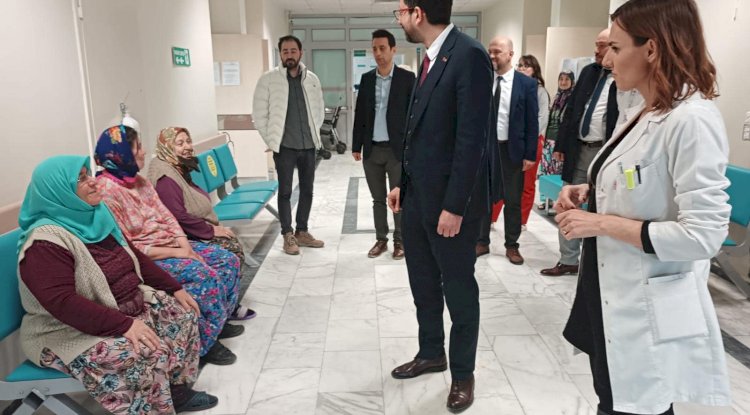 Baştürk, sağlık hizmetlerini denetliyor