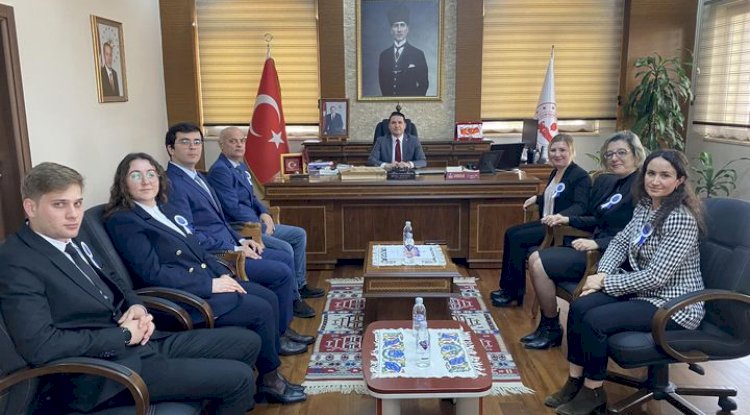 KAYMAKAM GÖKTAŞ’A VERGİ HAFTASI ZİYARETİ