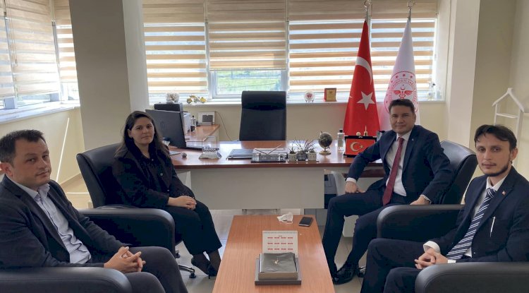 Kaymakam Göktaş’tan hastane ziyareti