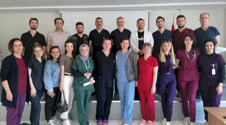 Devlet Hastanesi’nde İSG eğitimi verildi