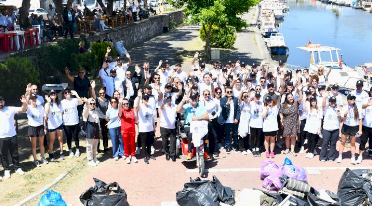 ÇOMÜ tarafından Plogging şampiyonası gerçekleştirildi